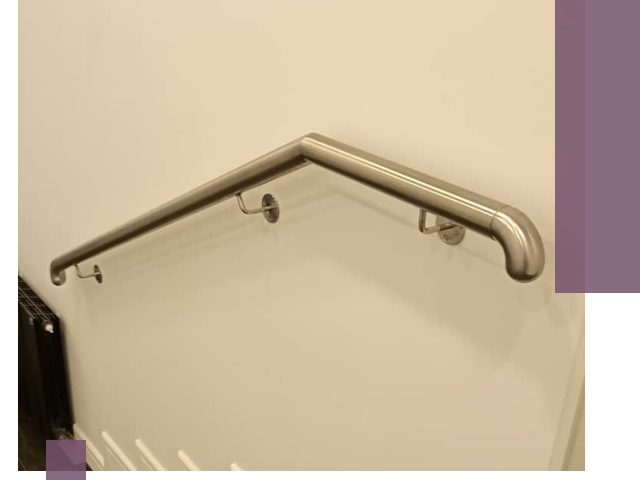 Изготовление пристенных поручней в Белореченске под ключ за сроки